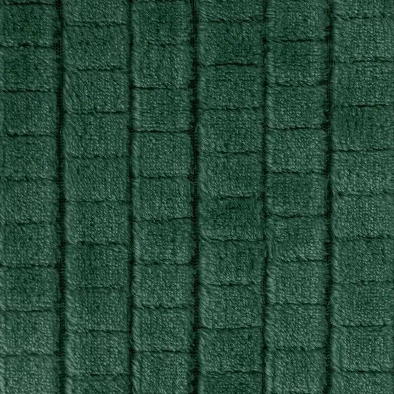 Eurofirany Hebká zelená deka CINDY2 s 3D efektom 200x220 cm