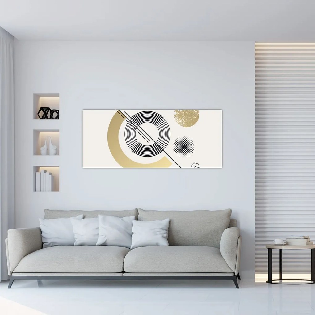 Obraz - Geometrické tvary N⁰2 (120x50 cm)