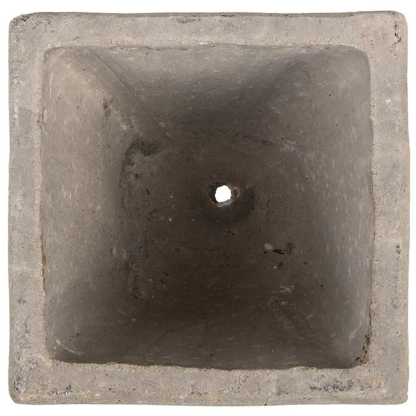 BETÓNOVÝ KVETINÁČ KELLY SADA 3KS 10,5X10 CM+14X14 CM+19X20 CM BIELA/MODRÁ