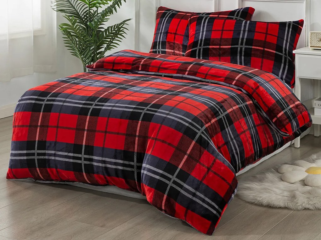 XPOSE® Predĺžené mikroplyšové obliečky KOSTKA Exclusive