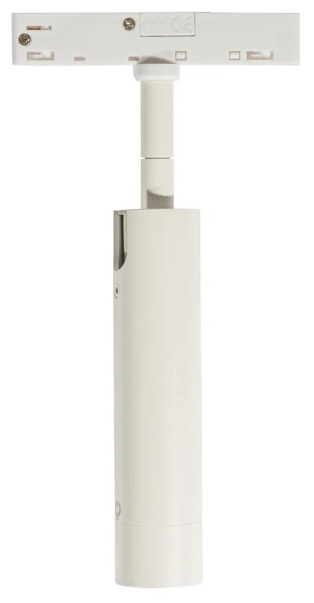 Moderné biele bodové svetlo pre 1-fázový koľajnicový systém - Slimline Uzzy