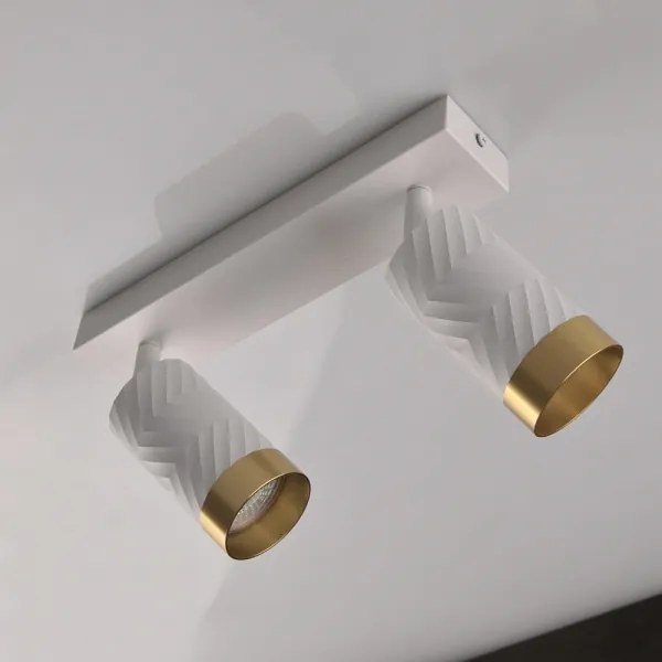 Bodové svietidlo ARRAS 2xGU10/10W/230V biela