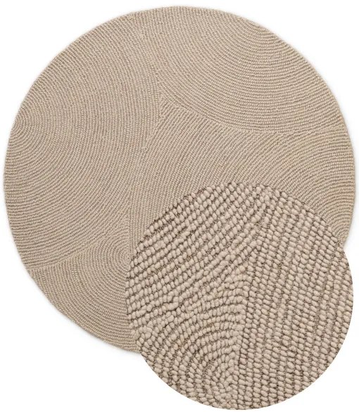 Koberec Hanse Home Calmio svetlobéžový kruh