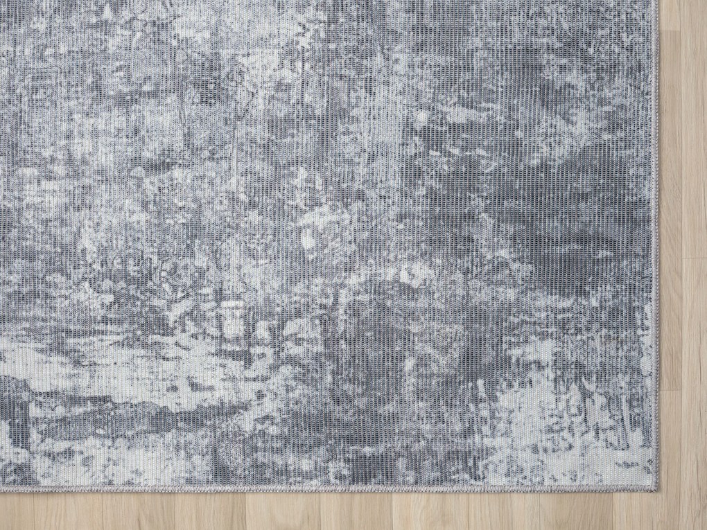 Kusový koberec Avery grau – na von aj na doma, 120x180, šedá, chodba / predsieň, My Flair