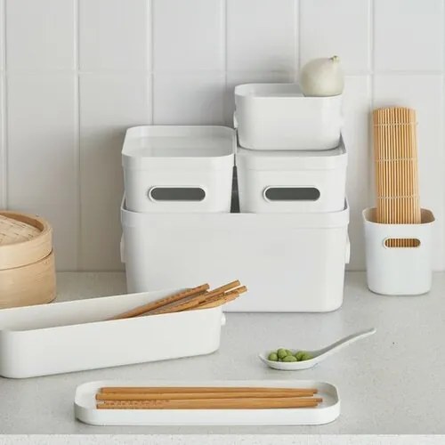 SmartStore Úložný box Compact XS, 0,6 l, biela, XS