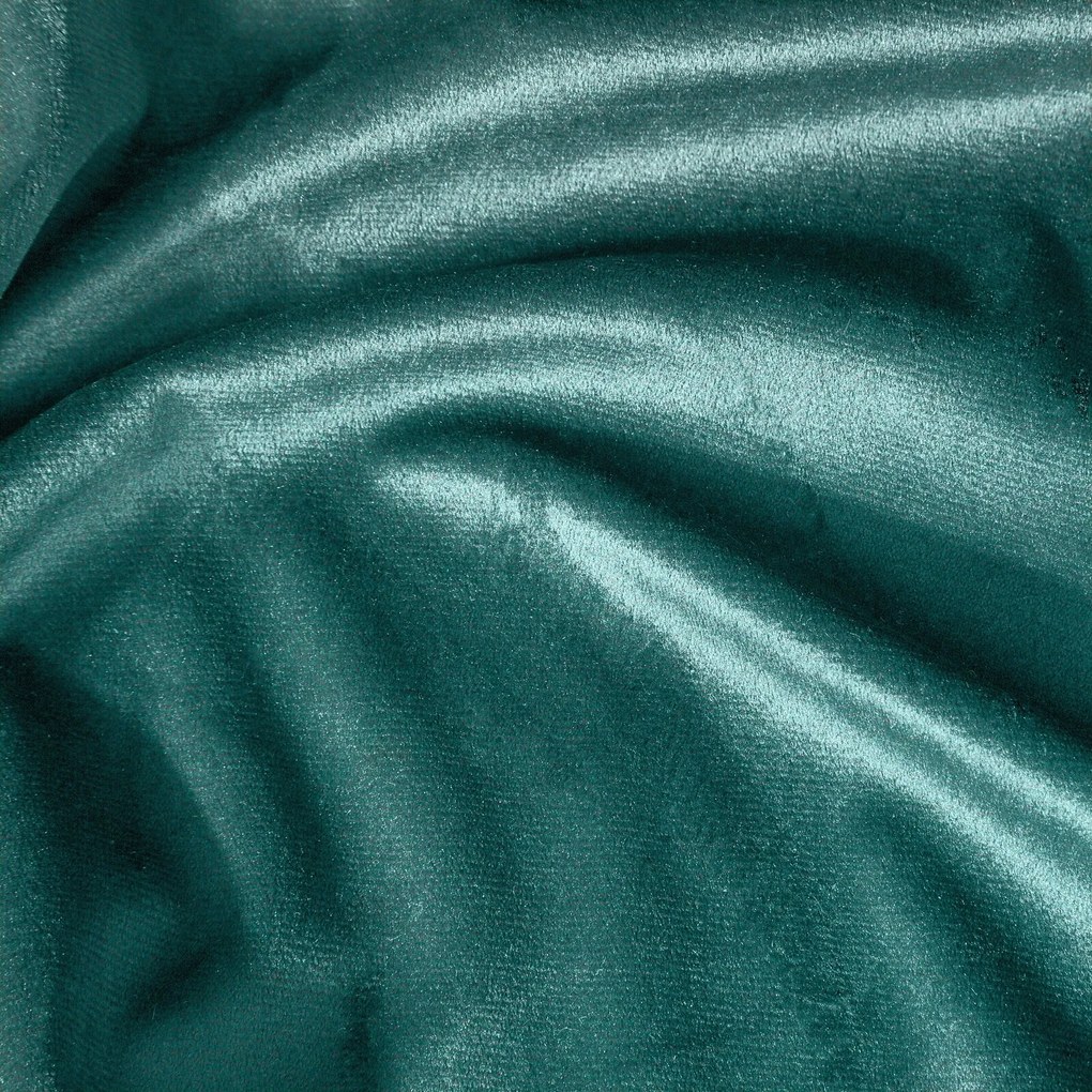 ZATEMŇOVACÍ ZÁVES NA KRÚŽKOCH DARLA SADA 2KS 140X250 CM TMAVOTYRKYSOVÁ