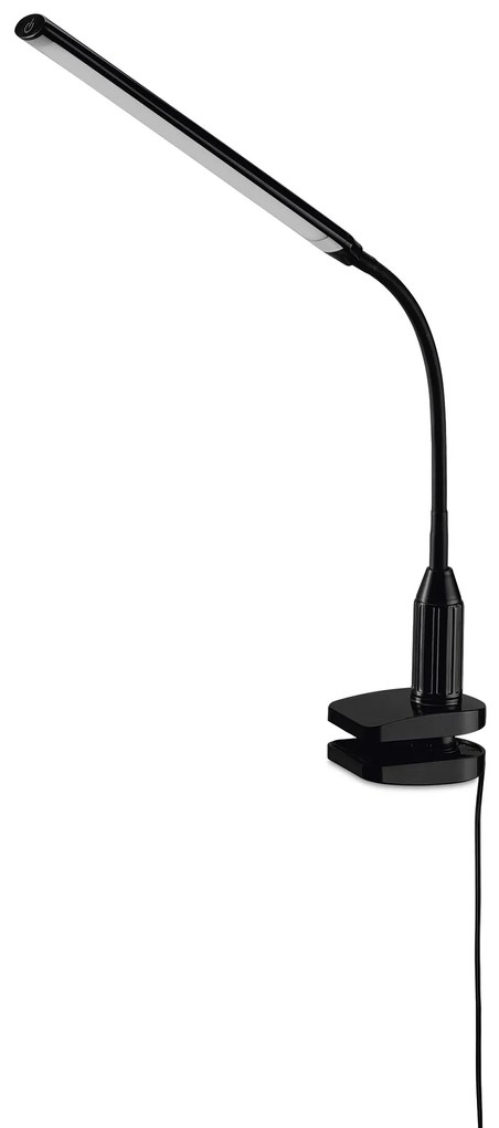 LIVARNO home LED lampa (čierna, upínacia lampa) (100365101)
