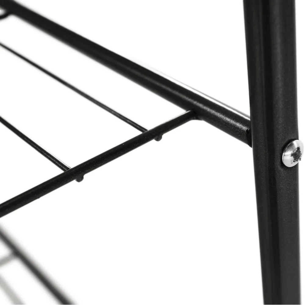 Kondela Regál, 3-policový, tmavosivá, VERUMA