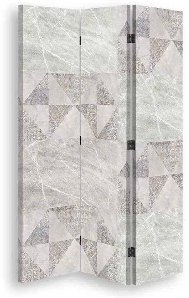 Gario Paraván Geometria a pastely Rozmery: 180 x 170 cm, Prevedenie: Korkový paraván