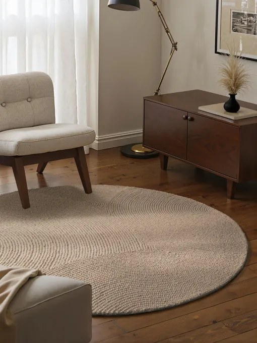 Koberec Hanse Home Eleni svetlobéžový kruh
