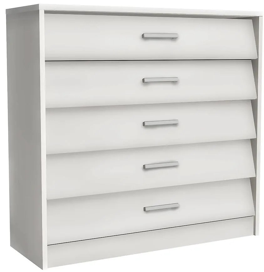 Skrinka na topánky Sawa 5S biela