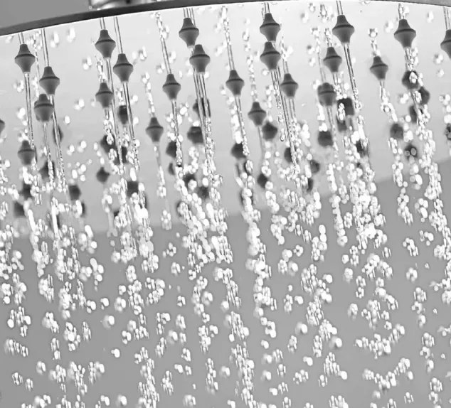 Sapho Sapho, SLIM hlavová sprcha, kruh, 250mm, nerez, MS574