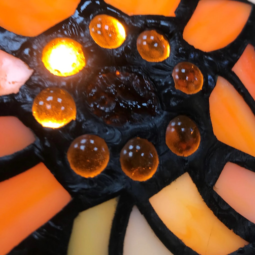 Tiffany lampa SLNEČNICE Prezent 88 33,5*Ø20 cm