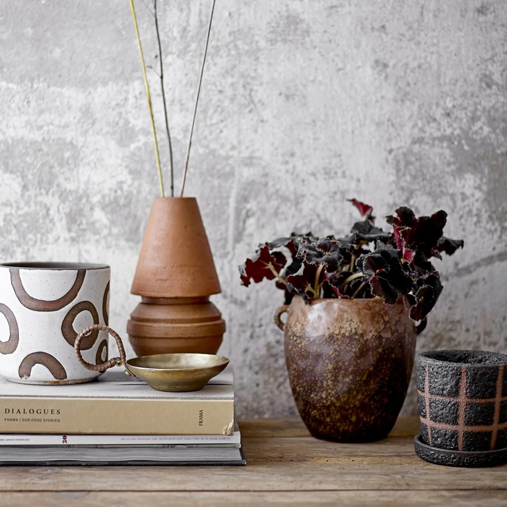 Bloomingville Kvetináč z terakoty Avo, 12 cm