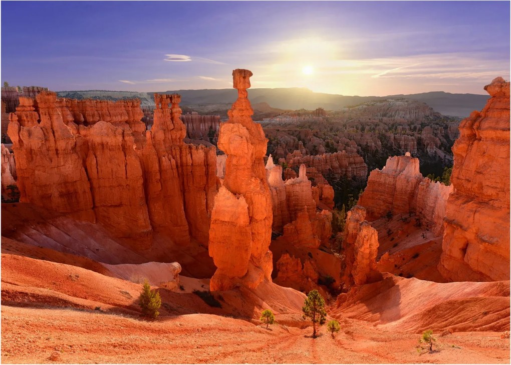 Sklenený obraz - Národný park Utah (70x50 cm)