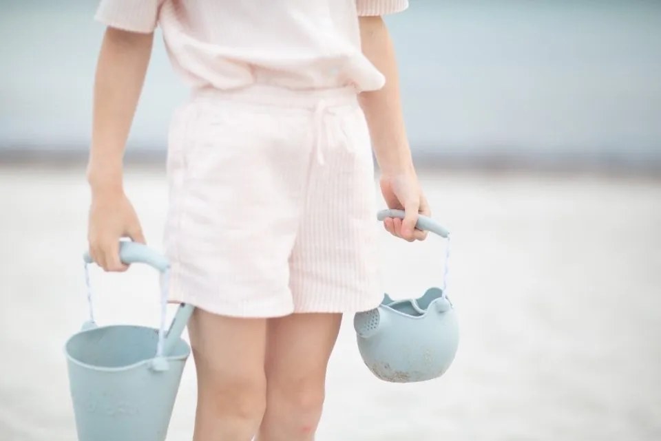 Scrunch silikónová kanvička na vodu, Duck Egg Blue