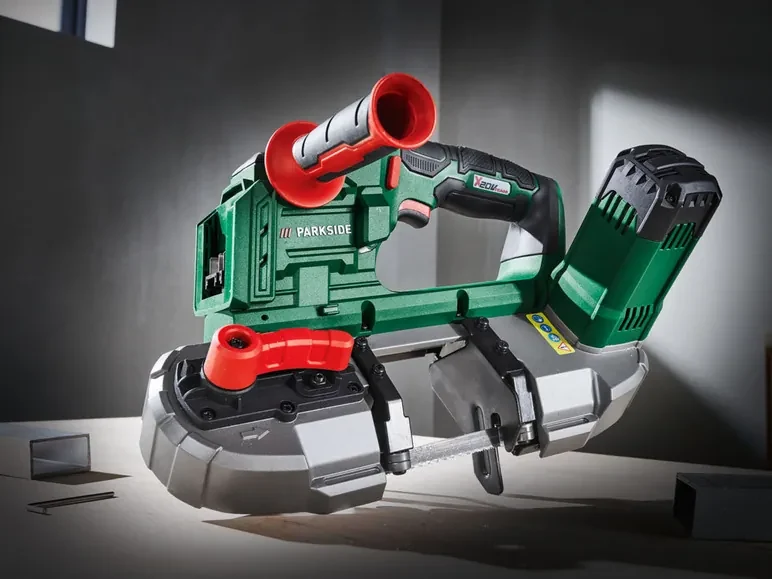 Parkside® Aku pásová píla 20 V Pmba 20-Li A1 – bez akumulátora (100359657)