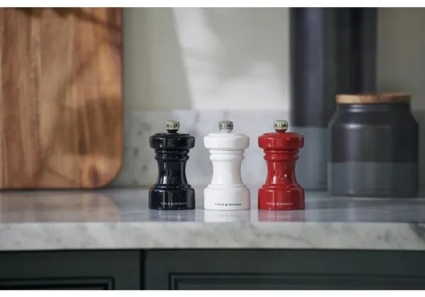 Cole&Mason - Mlynček na soľ HOXTON 10,4 cm buk/lesklá čierna