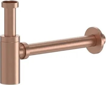 Sifón umývadla 5/4 DN32 SAT Aurum 5,4 cm, ružovozlatý matný, plast SATAUSBRG