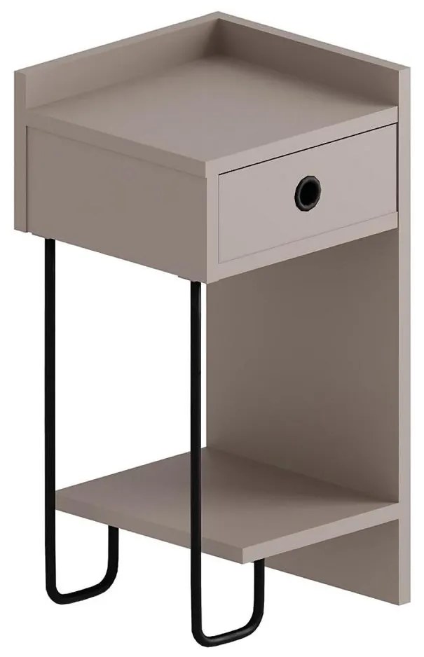 Nočný stolík SONY taupe