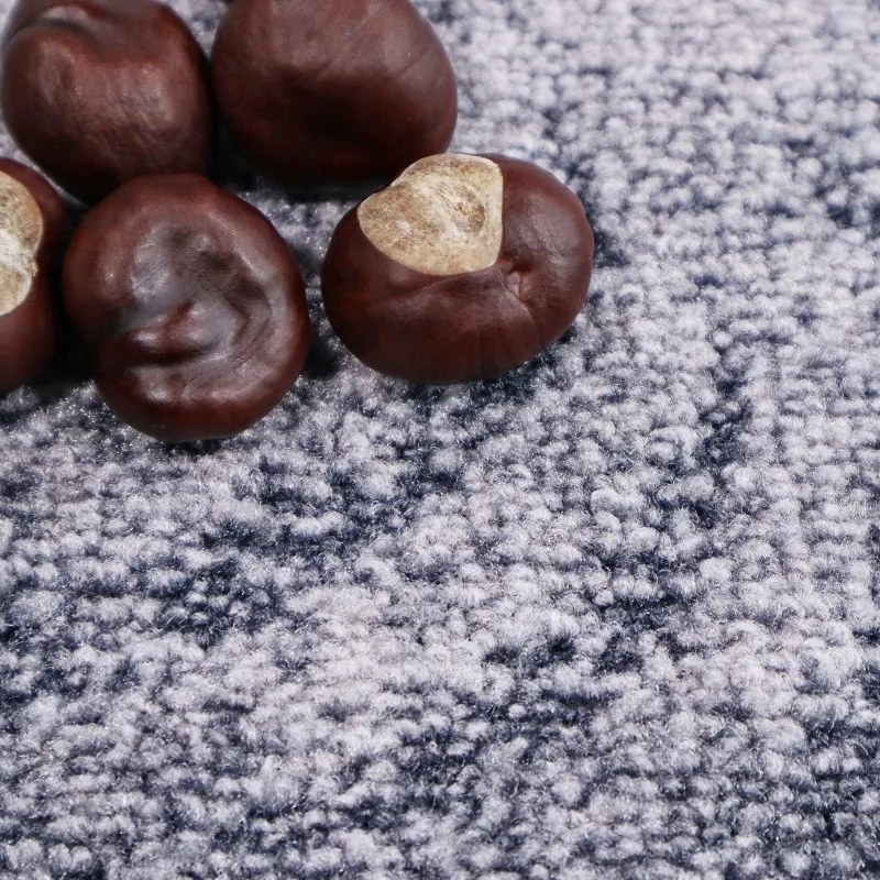 Kusový koberec Scroll šedý štvorec, 400x400, šedá, obývacia izba, AladinWorld Expres