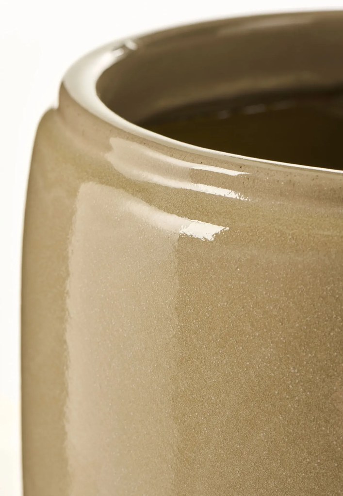 Ib Laursen Keramický obal na kvety Saigon Grey M