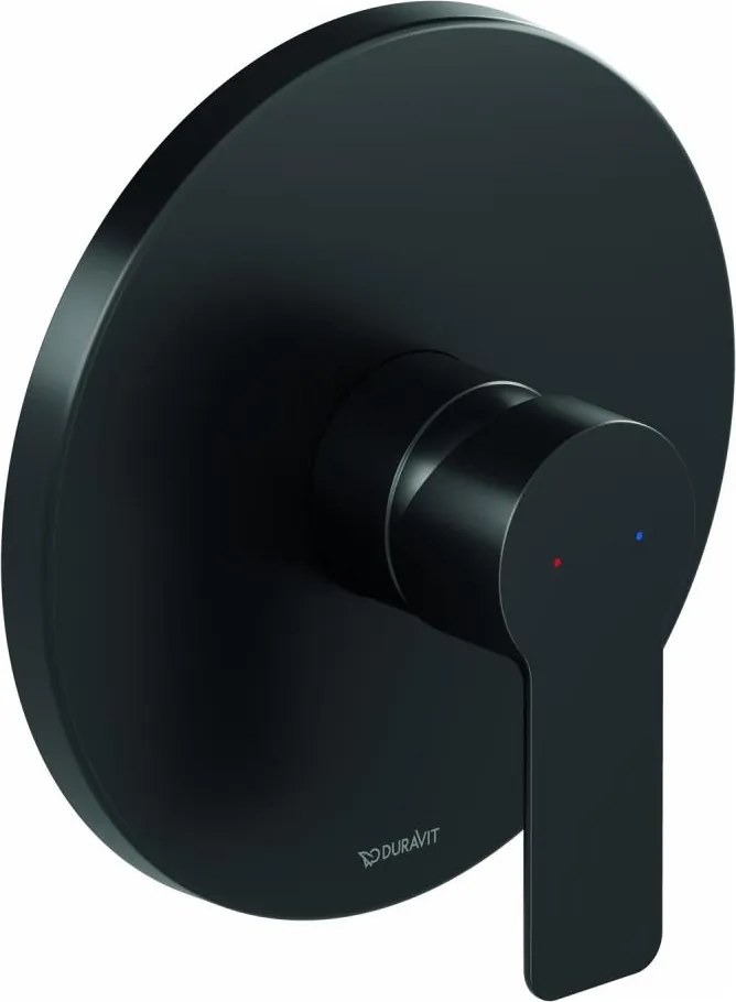 Duravit DC4210010046 - Sprchová batéria pre podomietkovú inštaláciu D-CODE matná čierna