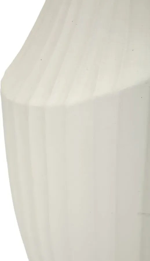 Váza Ice Jar 38 cm krémová