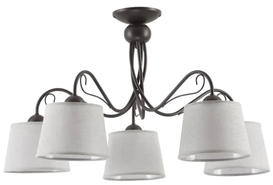 Jupiter 1366 - KM 5 PV - Stropné svietidlo KAMELIA 5xE27/60W/230V