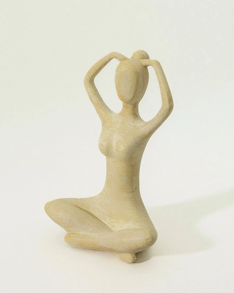 Figúrka jogína Asana III 6x6x10 cm