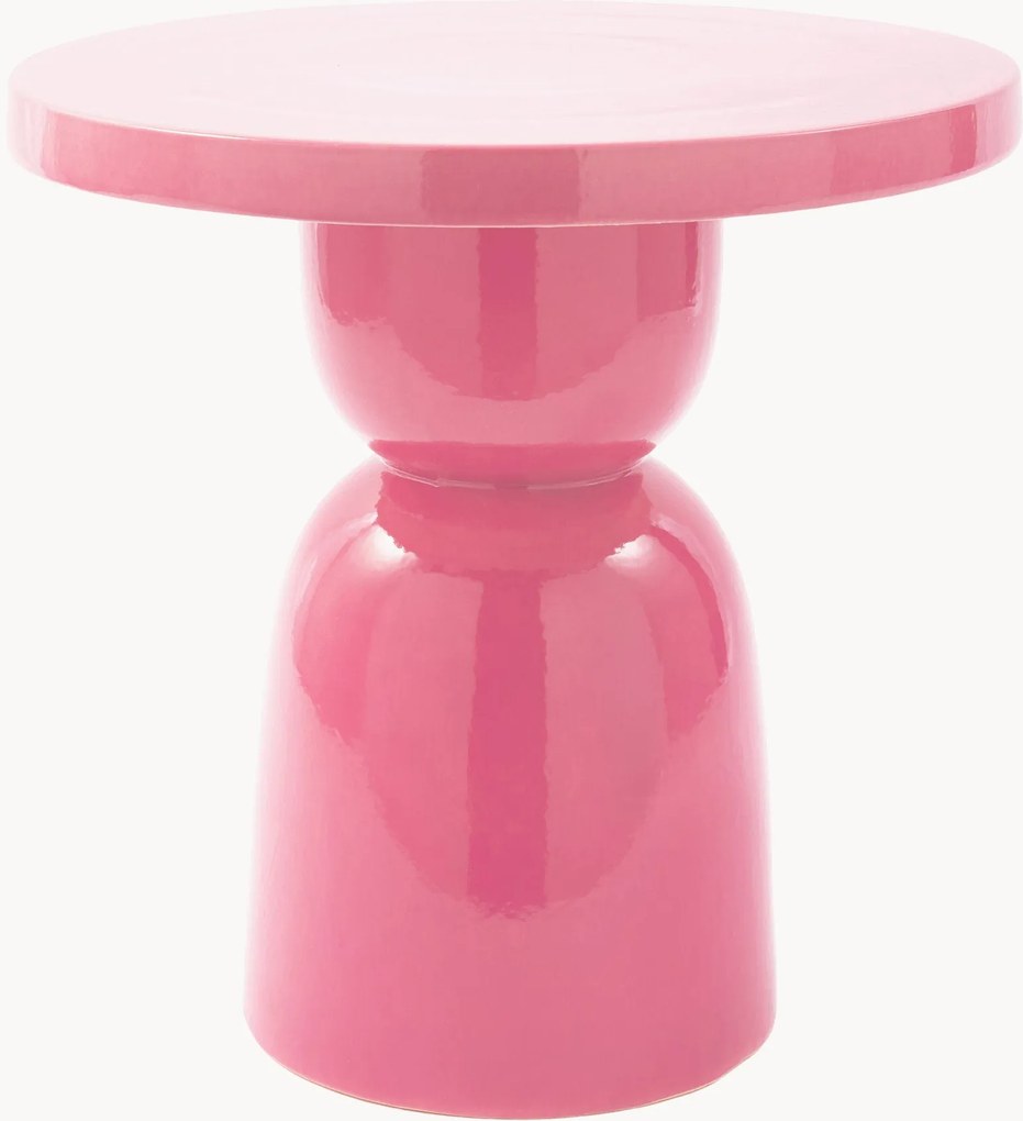 Ručne vyrobený okrúhly pomocný stolík Pawn