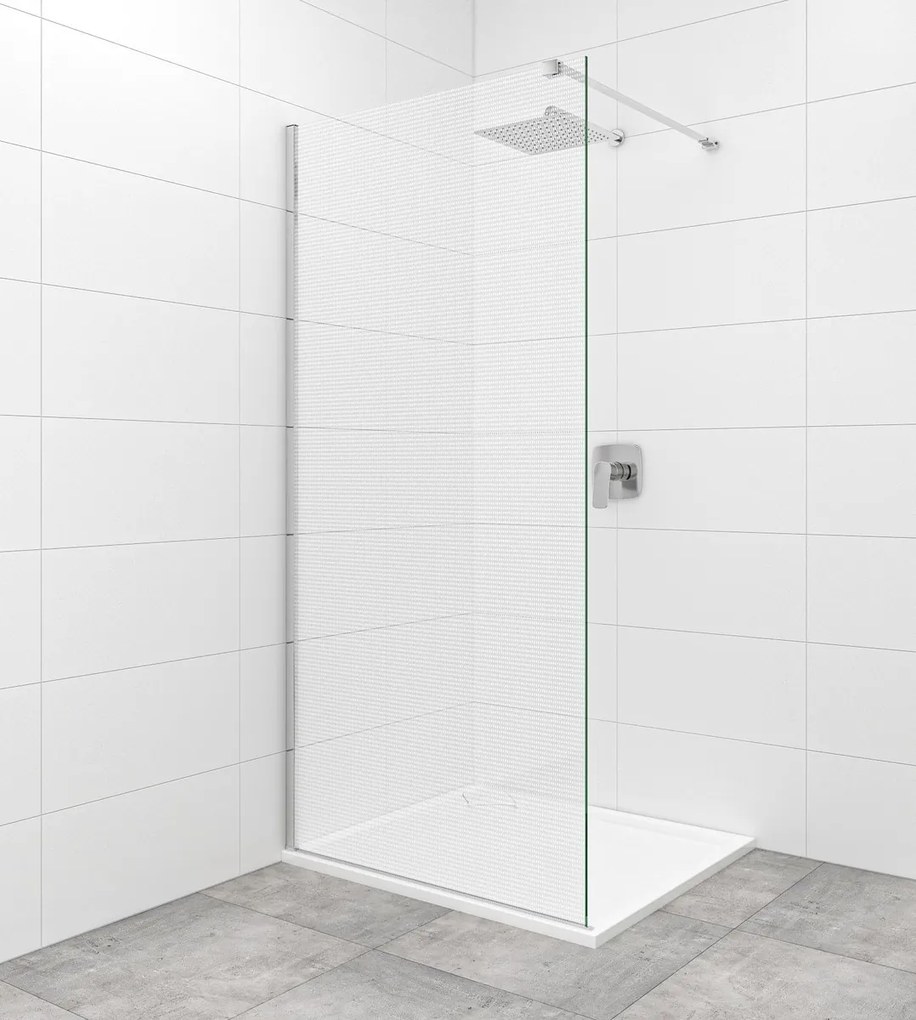 Sprchová zástena Walk-in 100 cm SAT SATBWI100MRPR