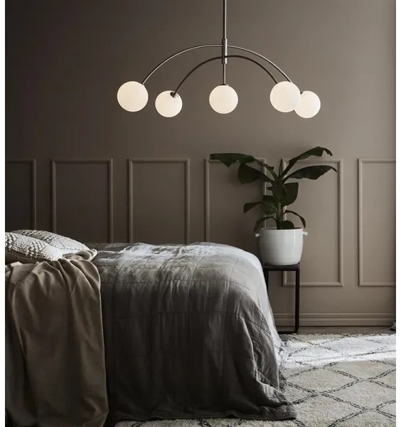 Markslöjd 107559 - Luster na lanku HEAVEN 5xG9/28W/230V