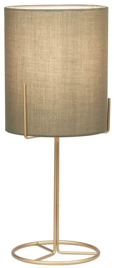 Kondela stolná lampa ANELE kov/sivohnedá Taupe