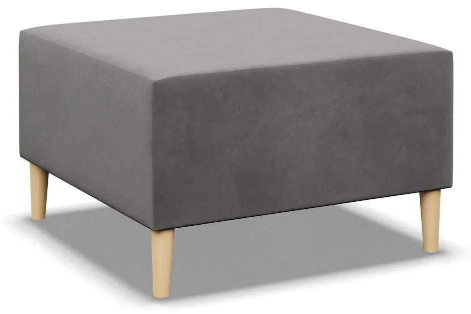 Podnožka ETNA - Kronos 70 x70 cm Sivá I