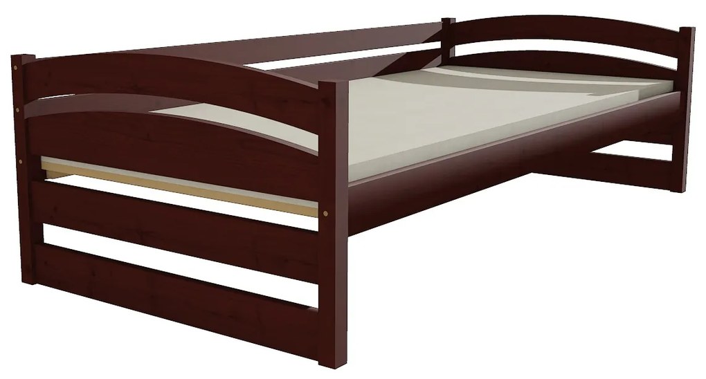 Detská posteľ Z MASÍVU 200x80 cm SO ZÁSUVKAMI - DP031