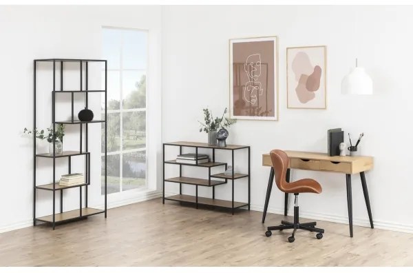 Písací stôl so zásuvkami ADIS dub