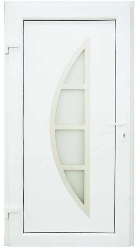 Dvere vchodové Helsinki D28 90L 98x198x7 biela