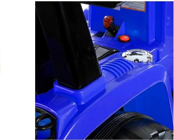 LEAN CARS Elektrický traktor na batérie ZP1005 pre deti modrý