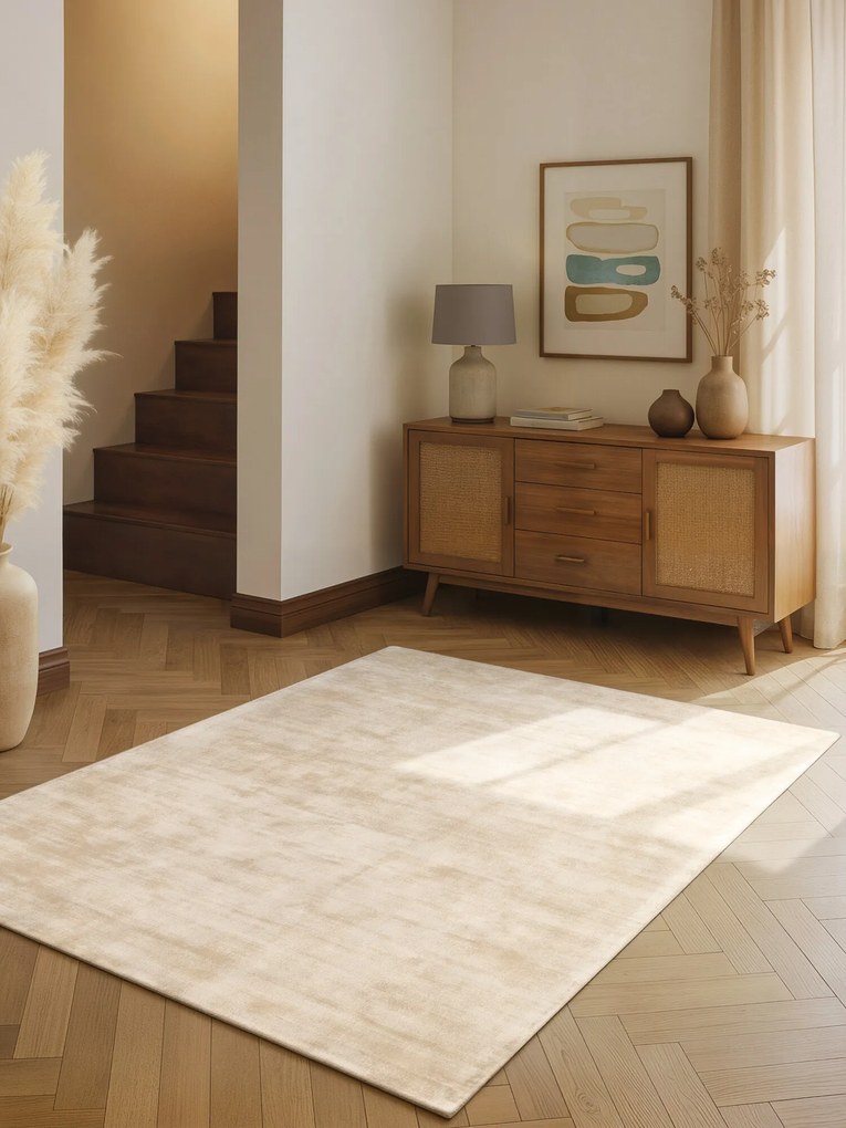 Vikosa, Kusový koberec Vikosa Jane 106293 Ivory, 80x150, biela, detská izba