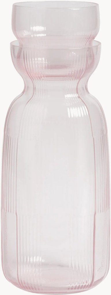 Ručne vyrobená sklenená karafa Circus, 1,3 l