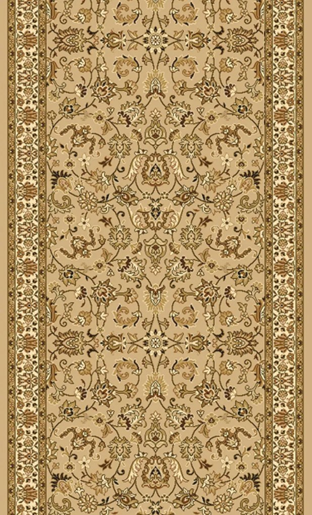 Spoltex, Behúň na mieru Samira New 12002-050, šíre 120 cm, béžová, chodba / predsieň