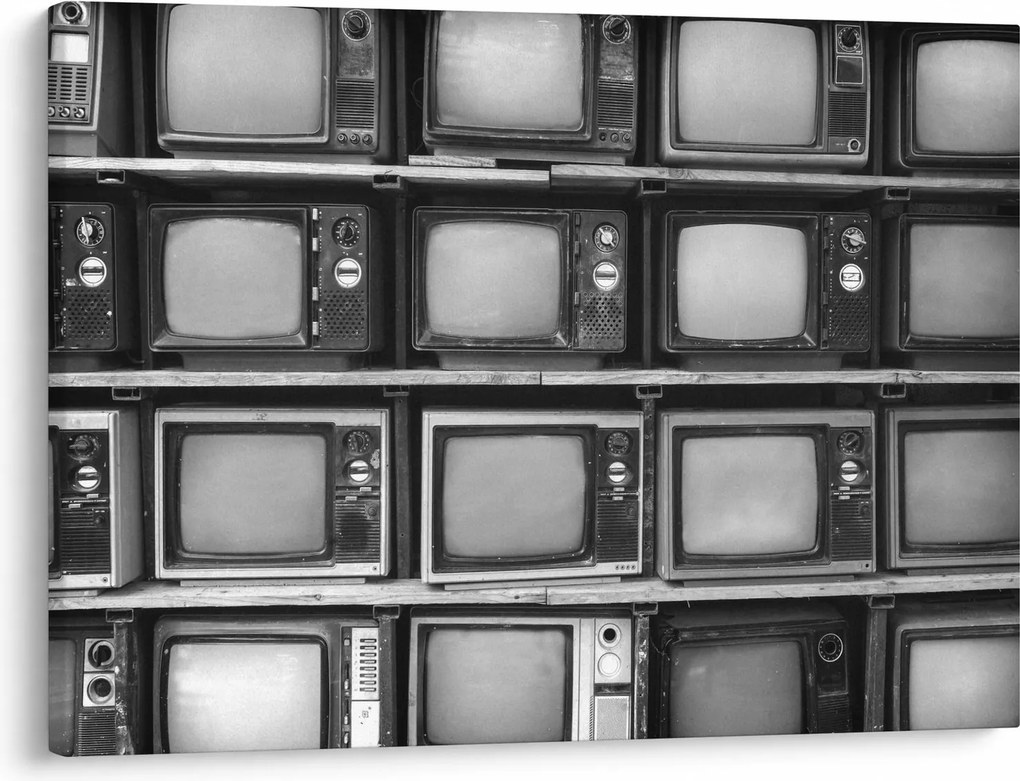 Obraz - Retro televízie (70x50 cm)