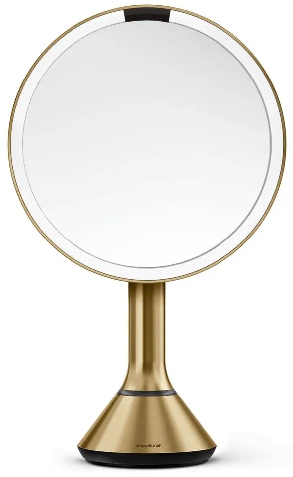 Kozmetické zrkadlo s osvetlením/zväčšovacie (5x) ø 20 cm Sensor – simplehuman
