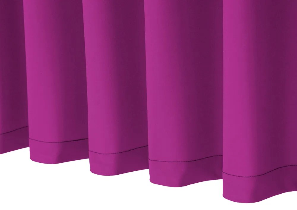 Biante Dekoračný záves Rongo RG-092 Purpurový 140x230 cm