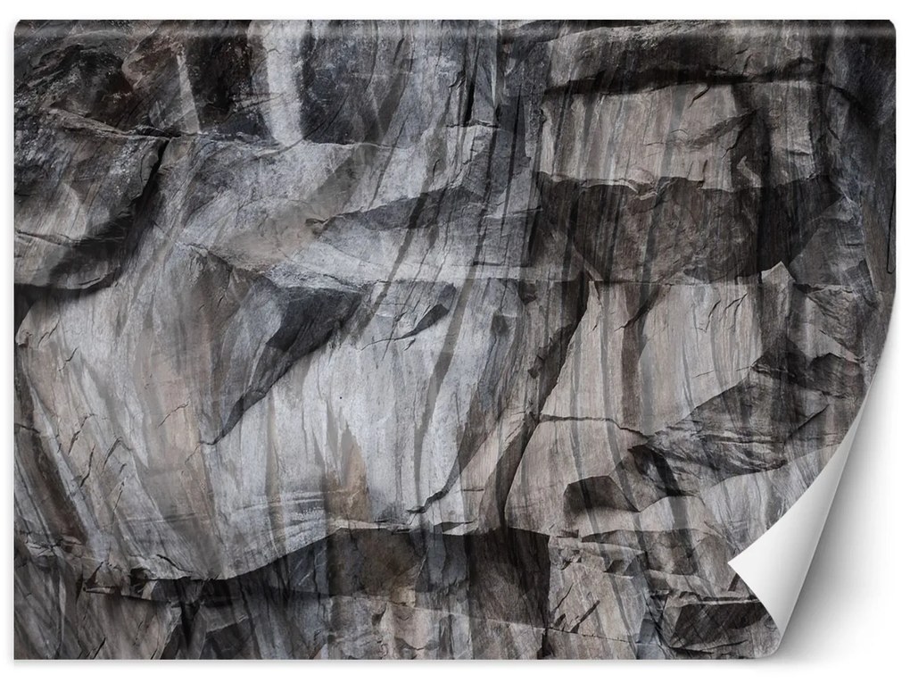 Gario Fototapeta Hnedé skaly Materiál: Vliesová, Rozmery: 450 x 315 cm