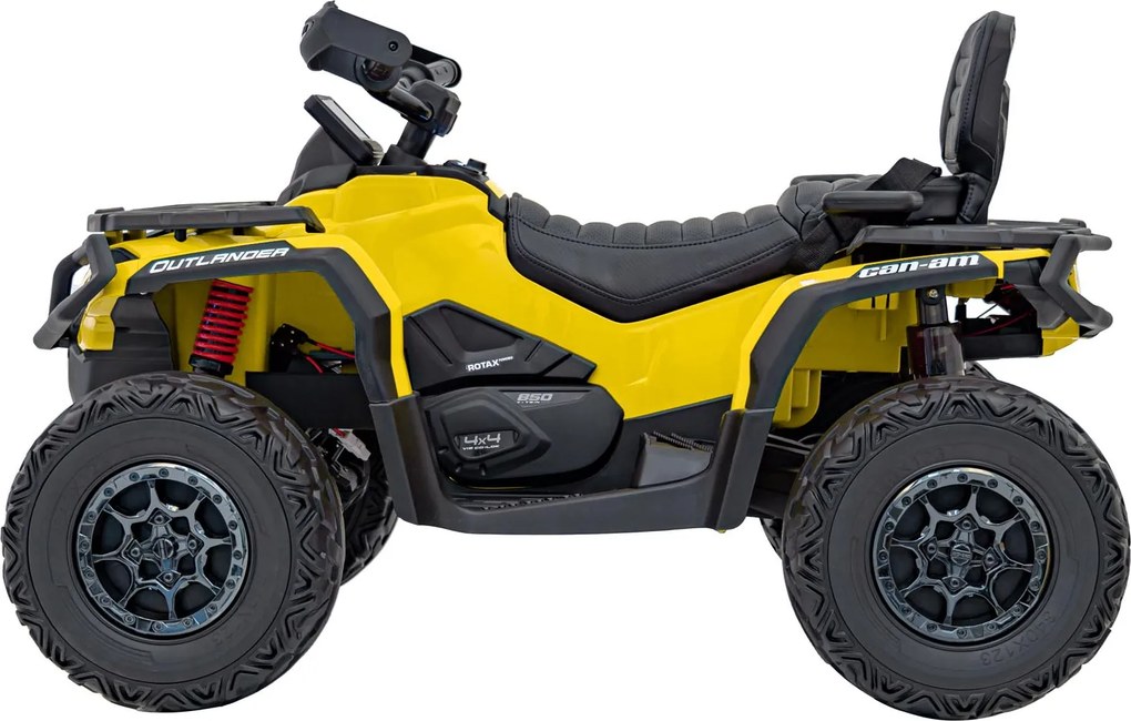 Ramiz Štvorkolka Can Am Outlander ATV na diaľkové ovládanie žltá