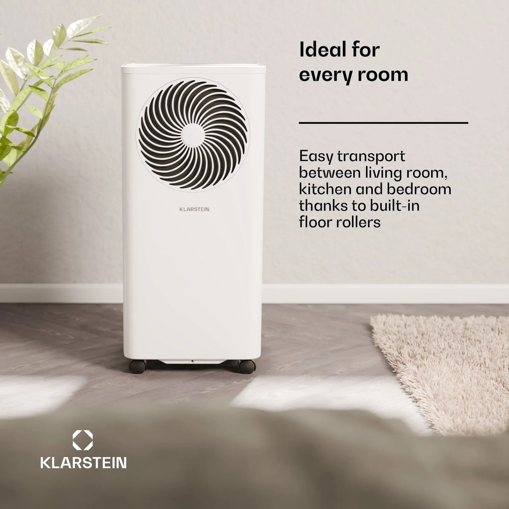 Klarstein Aero Ring 9K, Smart, klimatizácia, 9 000 BTU, mobilná a inteligentná, pre max. 31 m², hlasové ovládanie
