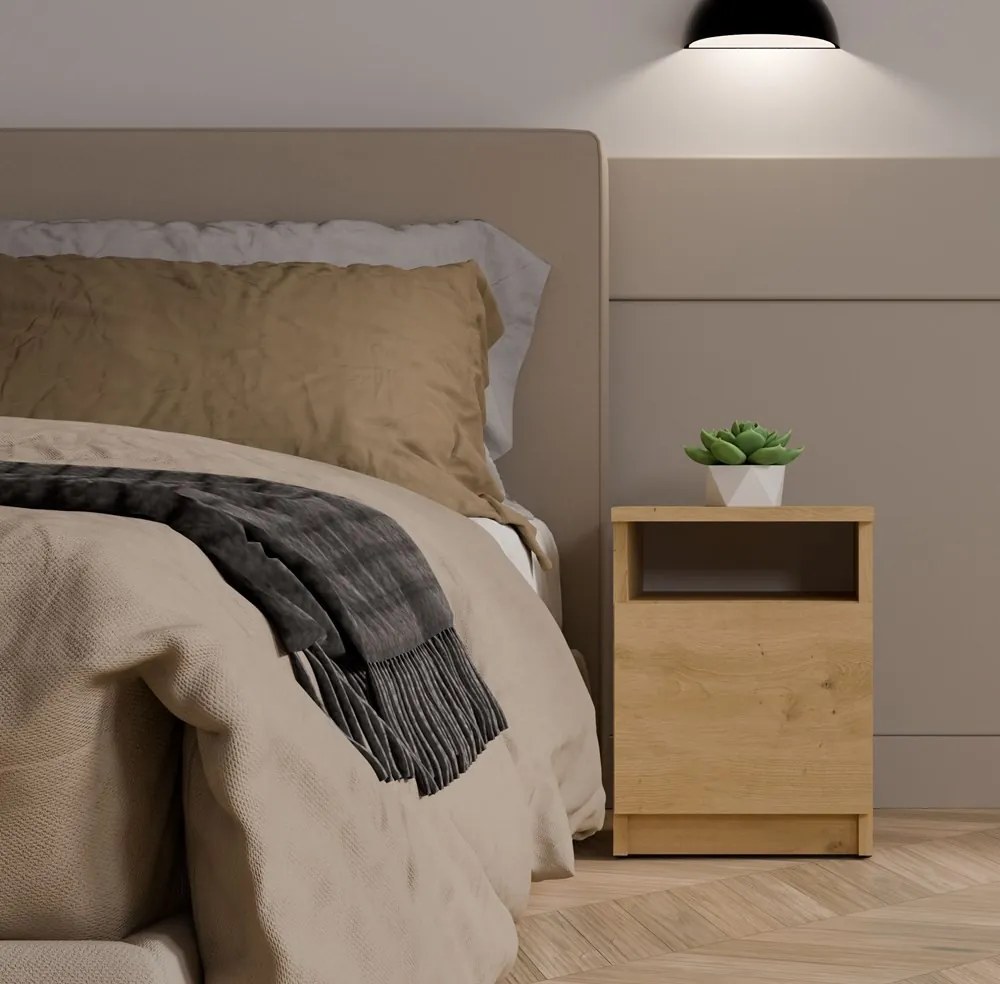 Nočný stolík Galax 30 cm dub artisan