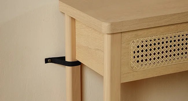 Konzolový stolík Vasagle Bench dub prírodný